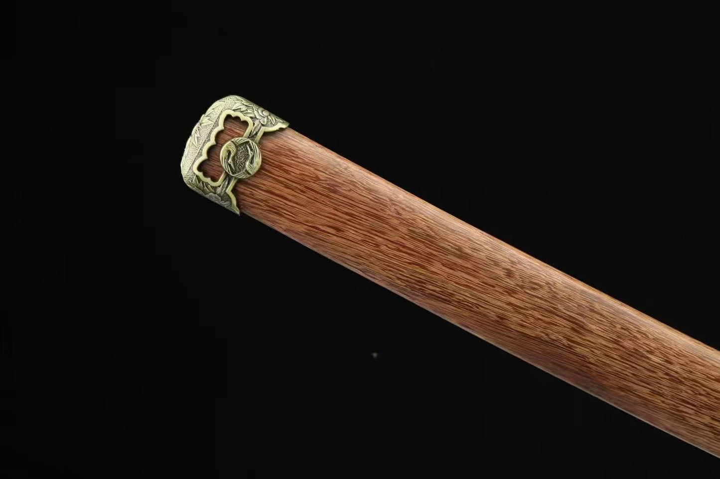 Tachi Sword Clay Tempered Copper Fittings full tang sharp japanese samurai