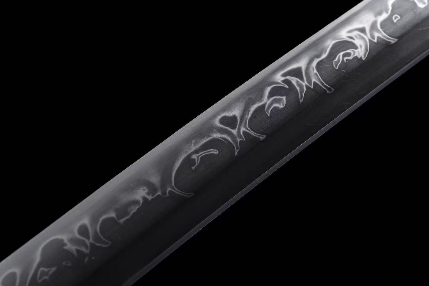 Authentic Katana swords full tang T10 steel Hitatsura lay tempered sharp battle ready can cut tree