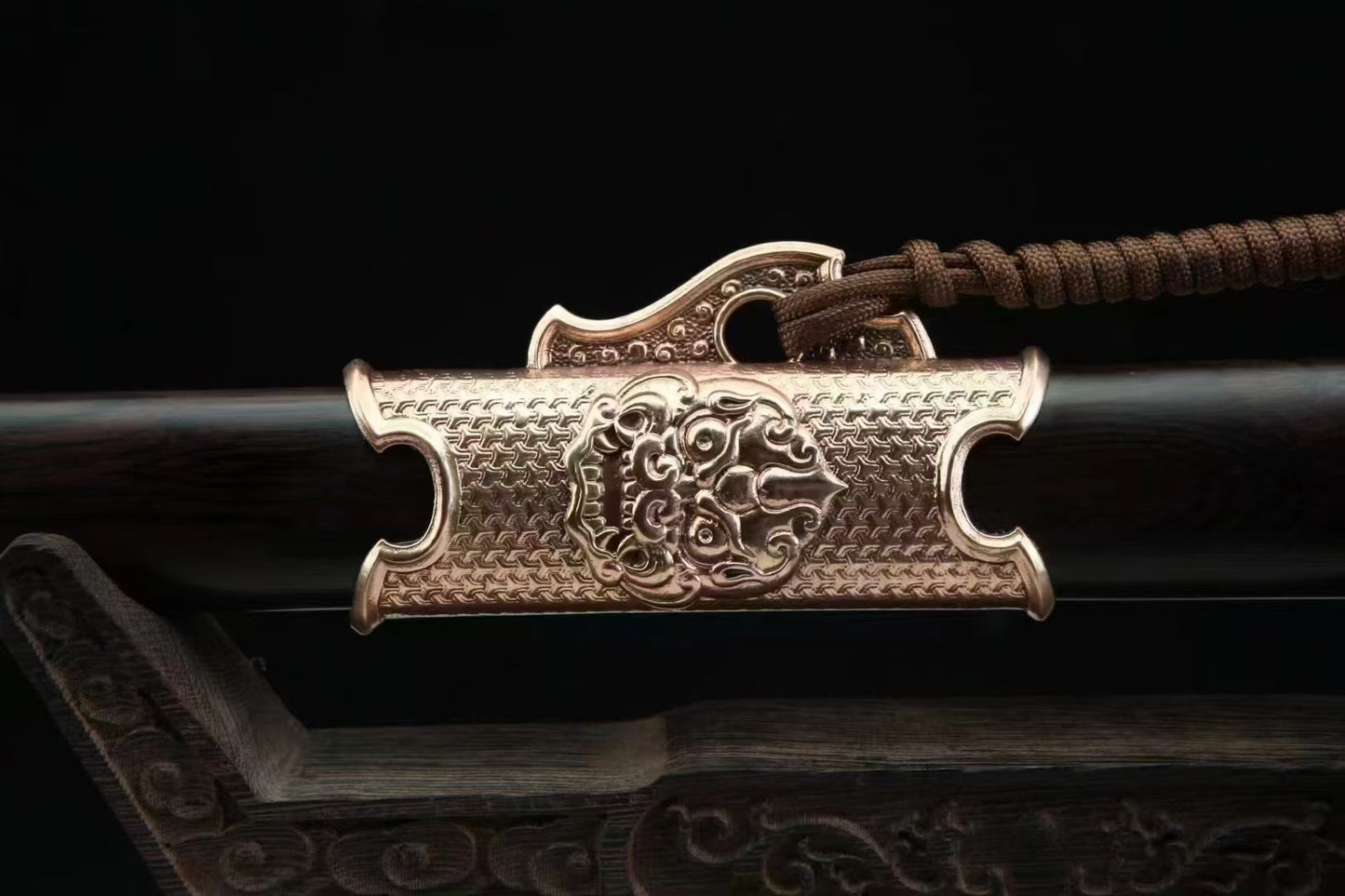 Chinese top quality Ancient Sword copper fitting handcraft best for collection