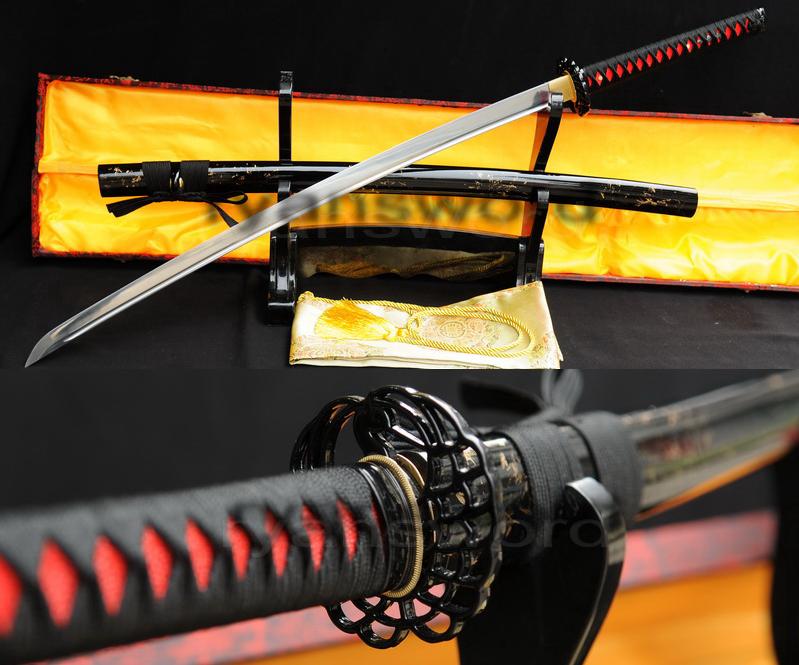 Katana Japanese swords for samurai 1095 High Carbon Steel full tang Sharp