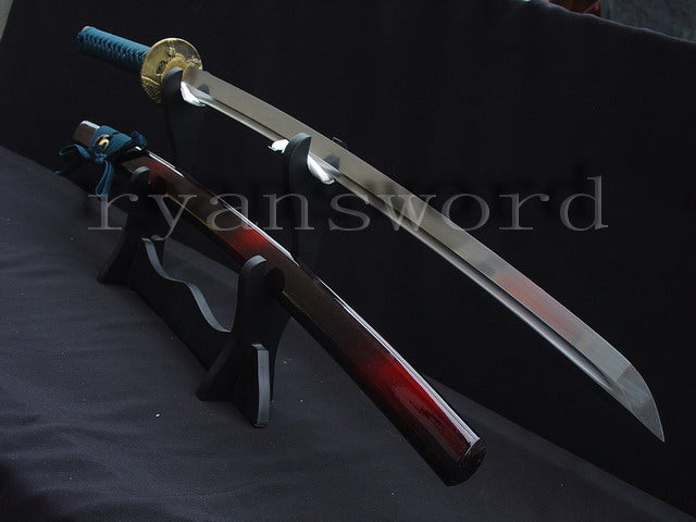 Katana 1095 High Carbon Steel samuria tusba battle ready japanese sword full tang