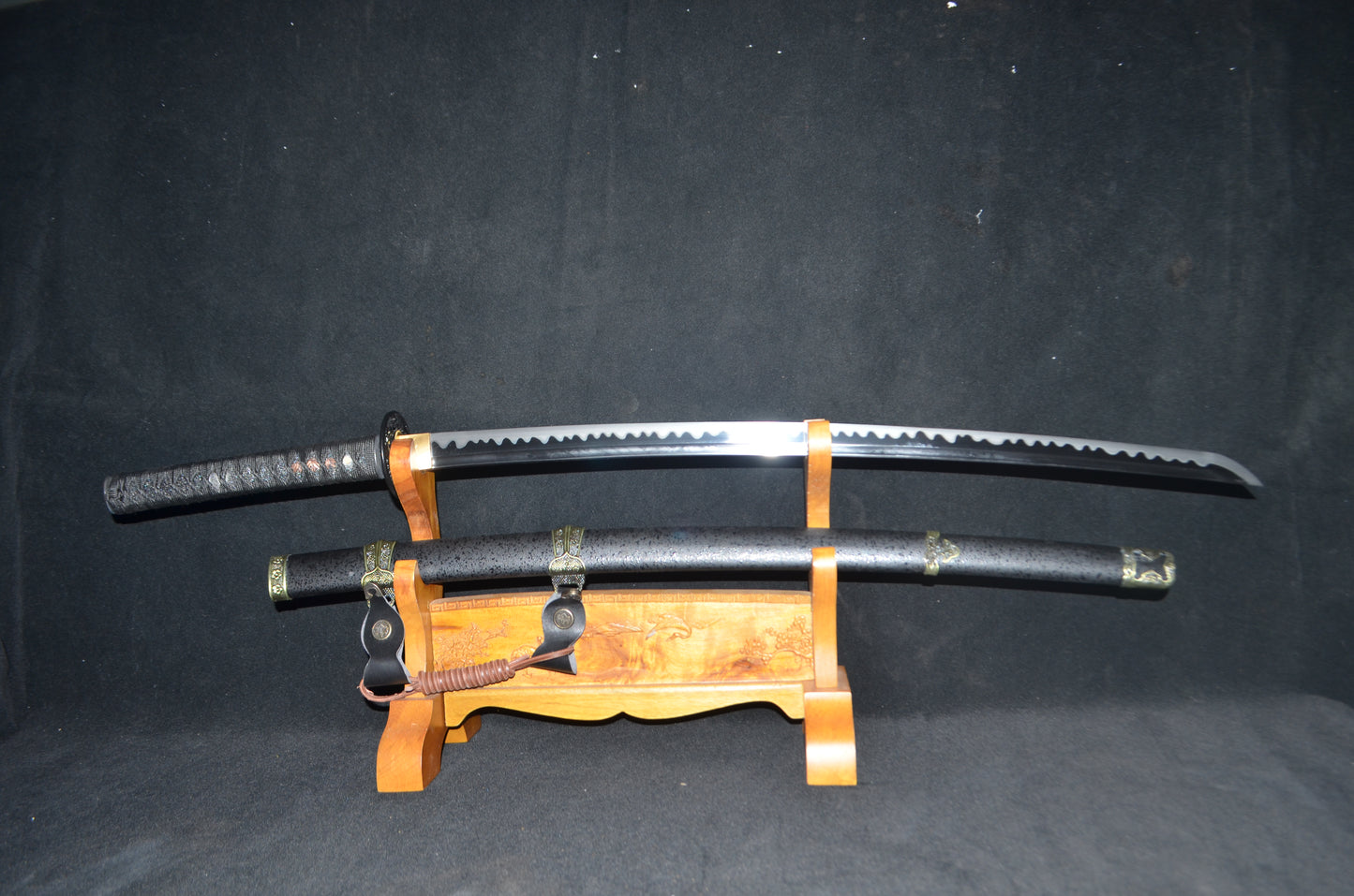 1095 high carbon Steel Katana japanese sword full tang sharp battle ready cut paper