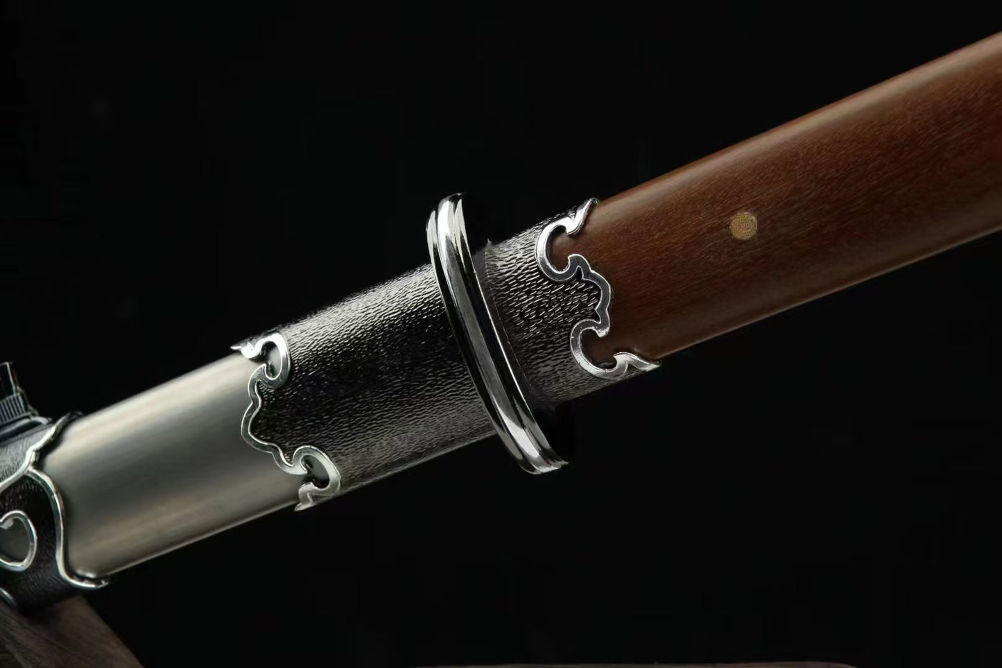 Chinese top quality Ancient Dao Sword two dragon circle handcraft best for collection