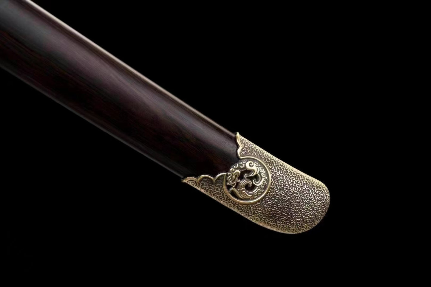 Chinese top quality Qin Dao Sword folded pattern steel handcraft best for collection