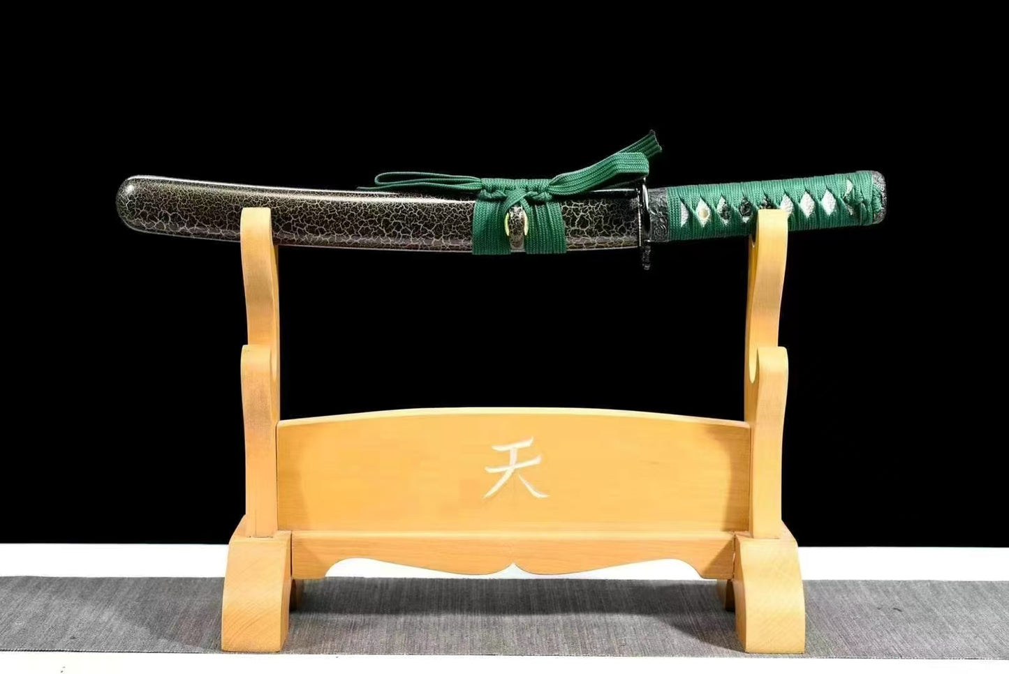 Tanto Japanese Short Sword 1095 High Carbon Steel Clay Tempered Full tang Sharp