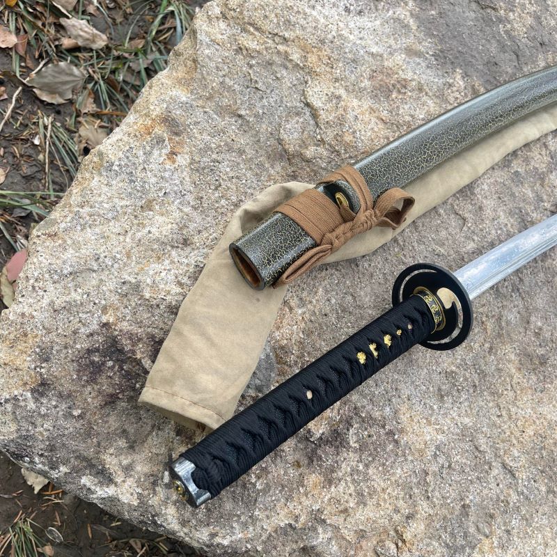 Forest Viper|Handmade katana japanese samurai 1095 high carbon steel full tang battle ready Sharp