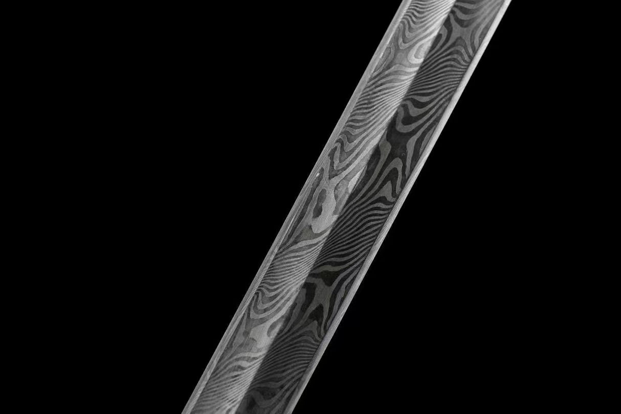 Chinese top quality Han Sword folded pattern steel handcraft best for collection