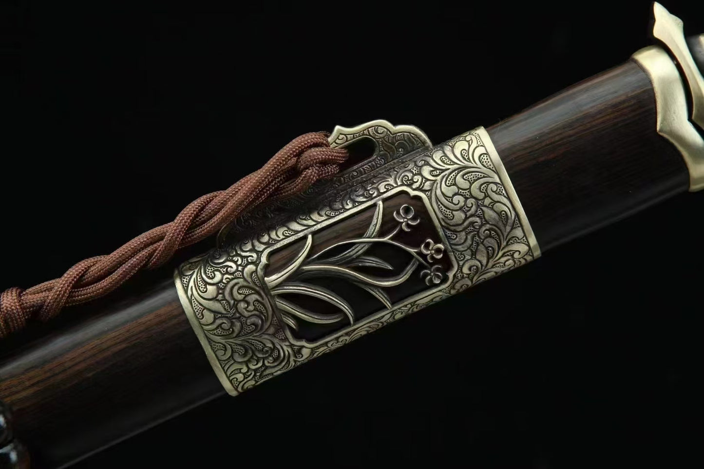 Chinese Ancient Sword flowers style fitting handcraft best for collection