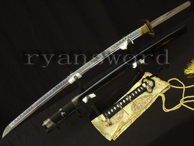 Bunbu Ryōdō | 1095 Steel Katana with Gilded & Silvered Brass Fittings