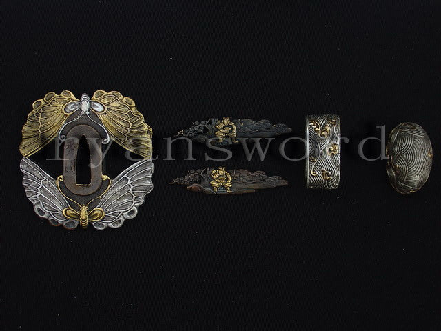 9260 Steel Ninja Japanese Sword Straight Blade Cut Bamboo full tang sharp