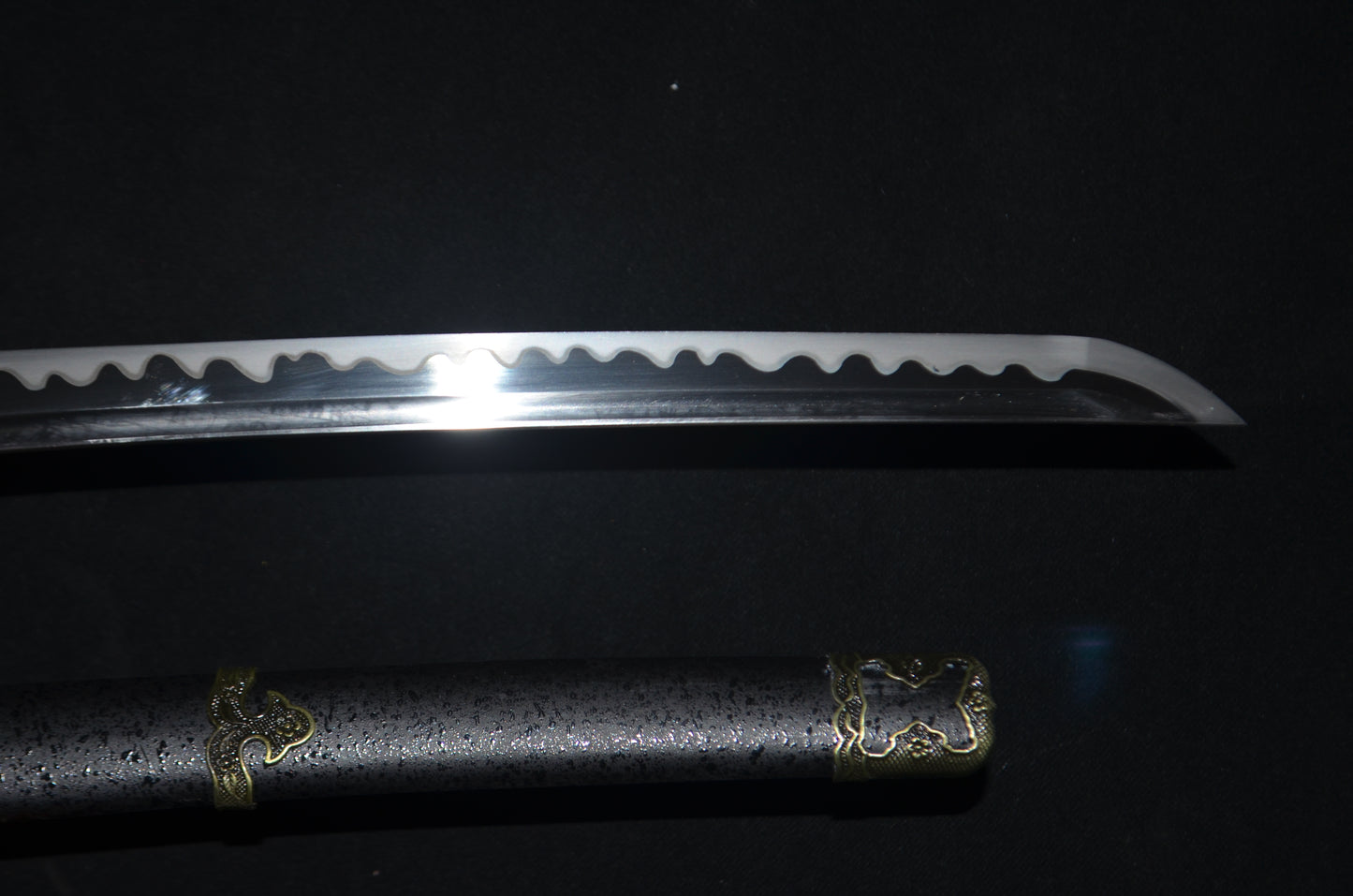 1095 high carbon Steel Katana japanese sword full tang sharp battle ready cut paper