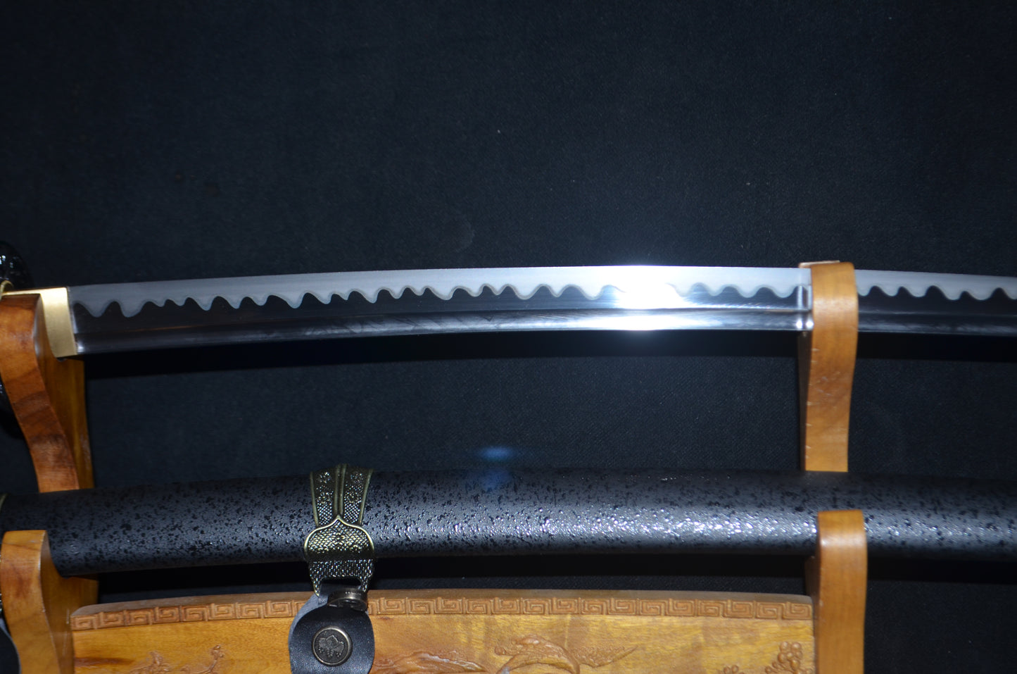 1095 high carbon Steel Katana japanese sword full tang sharp battle ready cut paper