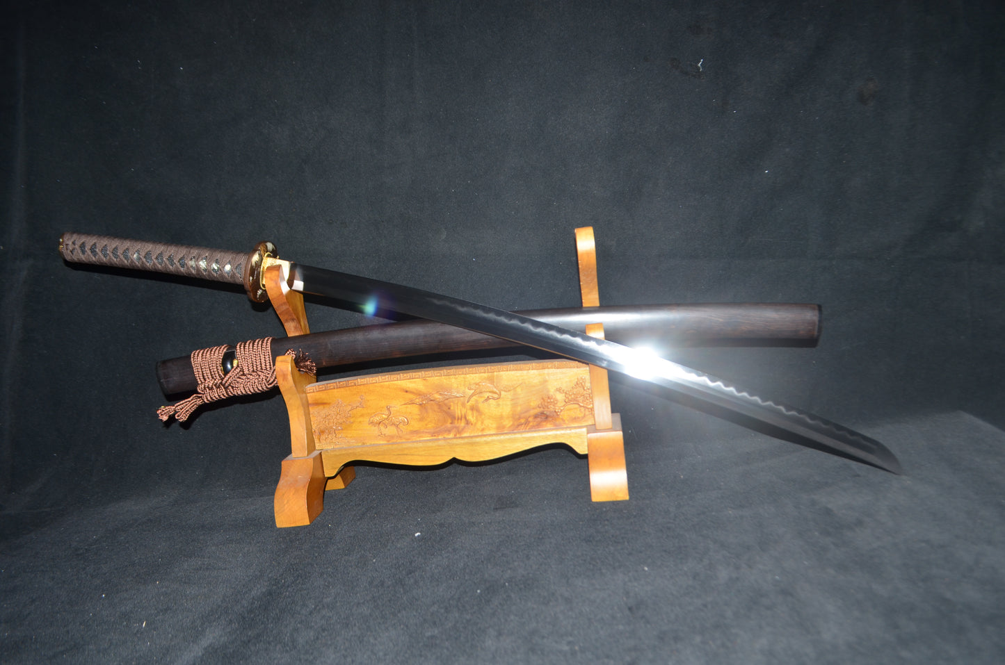 Honsanmai blade high quality Japanese samurai sword very sharp katana