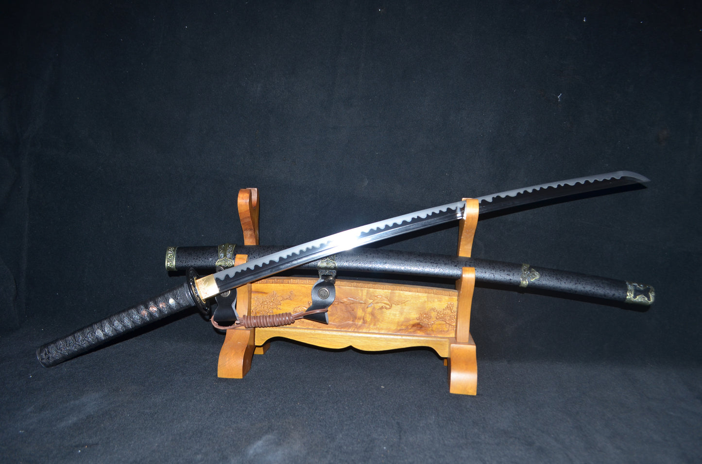 1095 high carbon Steel Katana japanese sword full tang sharp battle ready cut paper