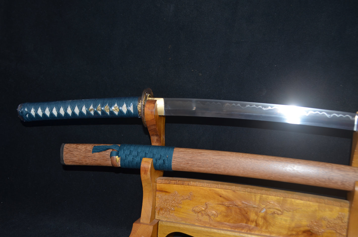 T10 Steel Clay Tempered Katana japanese samurai sword battle ready sharp blade