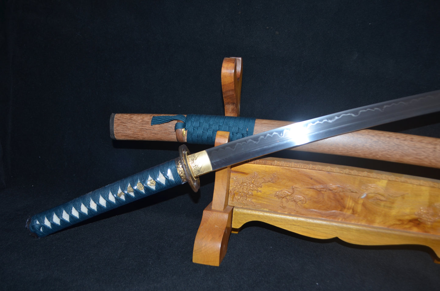 T10 Steel Clay Tempered Katana japanese samurai sword battle ready sharp blade
