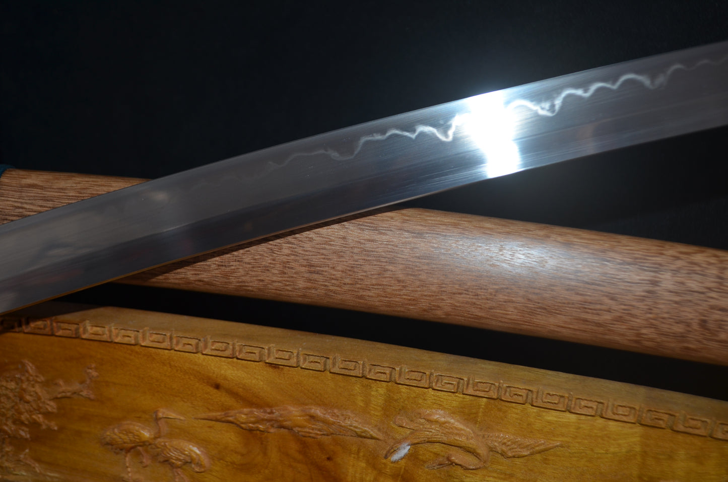 T10 Steel Clay Tempered Katana japanese samurai sword battle ready sharp blade
