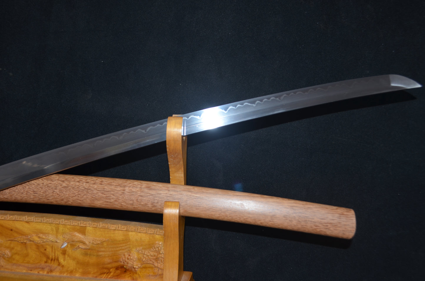 T10 Steel Clay Tempered Katana japanese samurai sword battle ready sharp blade