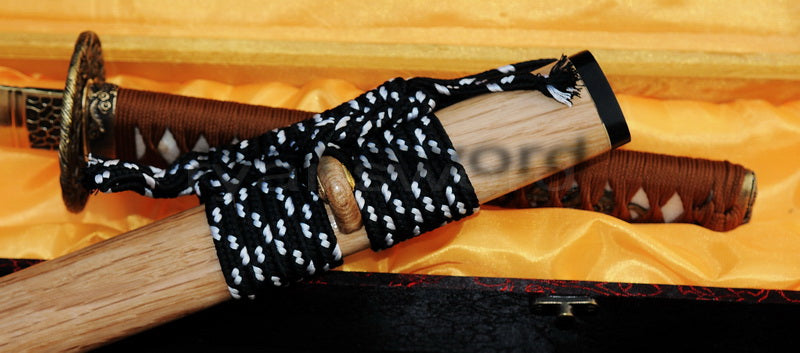 T10 Steel Clay Tempered Katana Japanese sword for samurai full tang battle ready