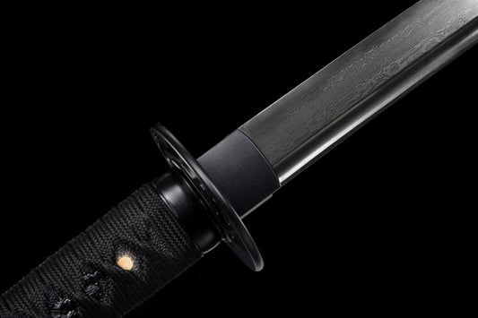 Shadow Bloom | 1024 Layer Blackened Folded Steel Katana
