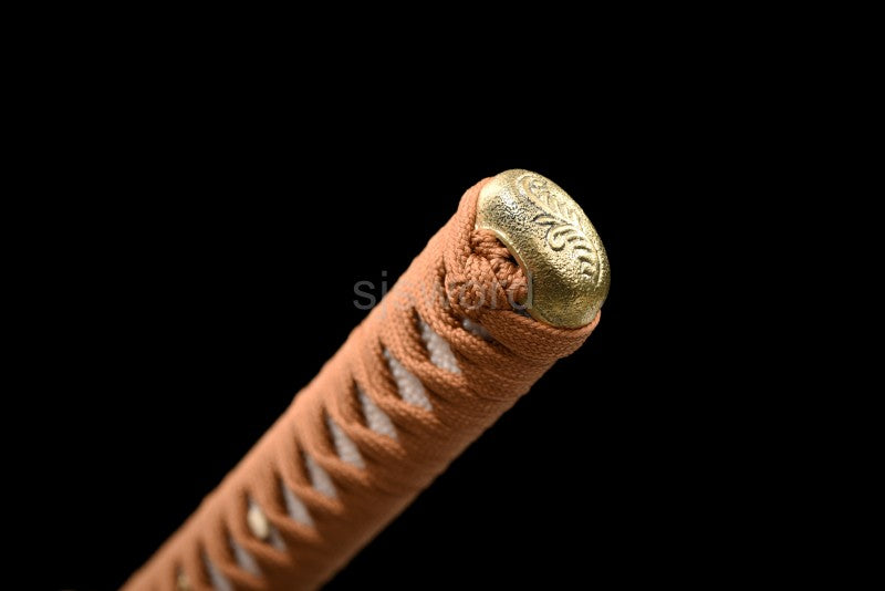Bronze Fang Katana – Clay Tempered T10 Steel with Real Hamon, Precision Hand Polish