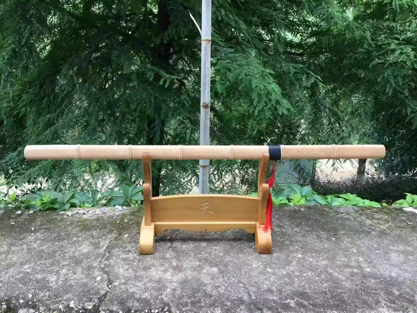 Phantom Bamboo Blade | 1095 High Carbon Steel Through-Hardened Ninjato