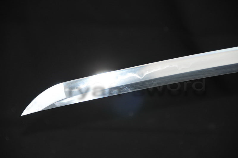 T10 Steel Clay Tempered Katana japanese sword for samurai full wrapped rayskin saya battle ready