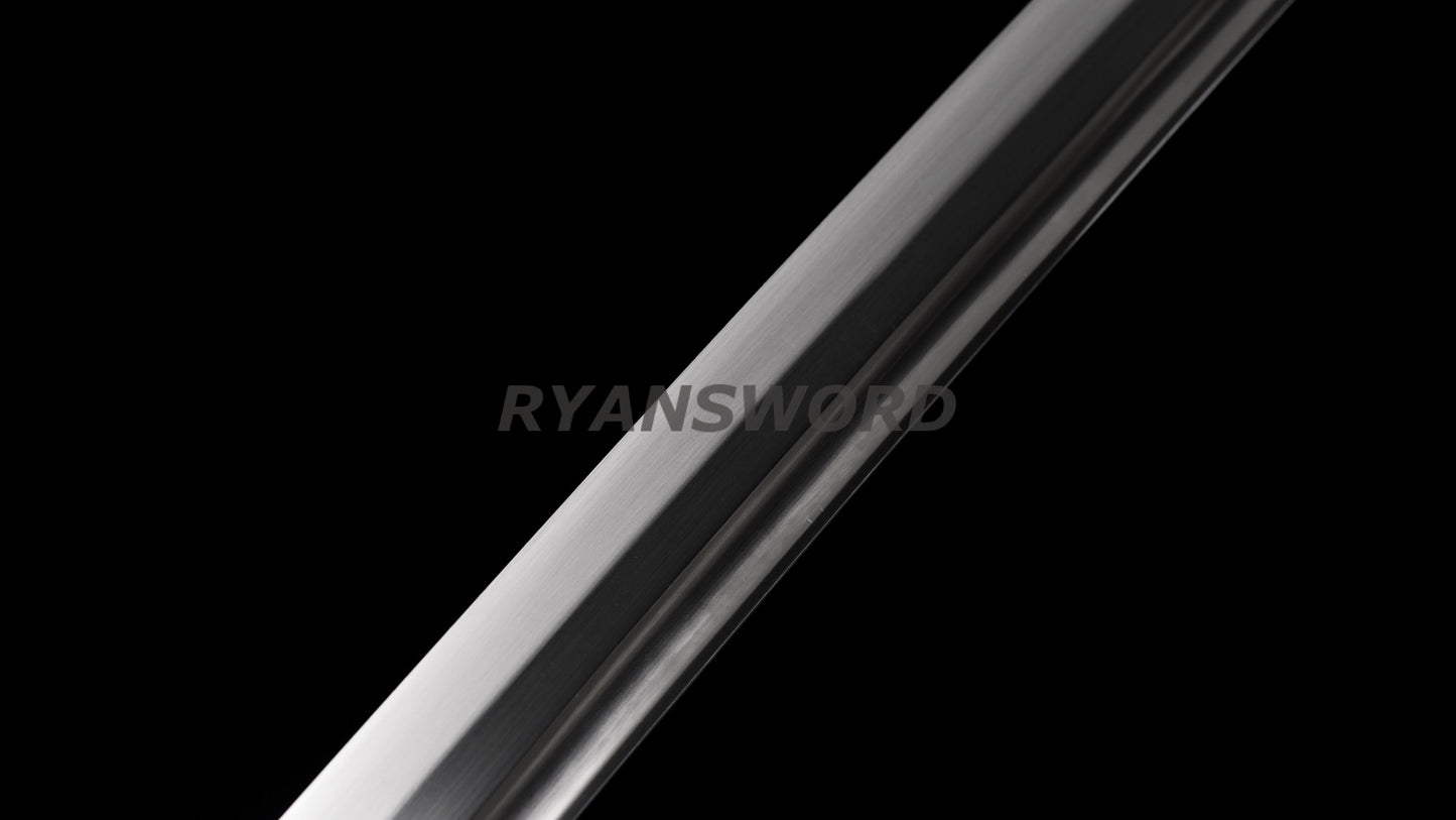 53" Odachi Japanese Long Sword 1095 Carbon Steel Functional Sharp
