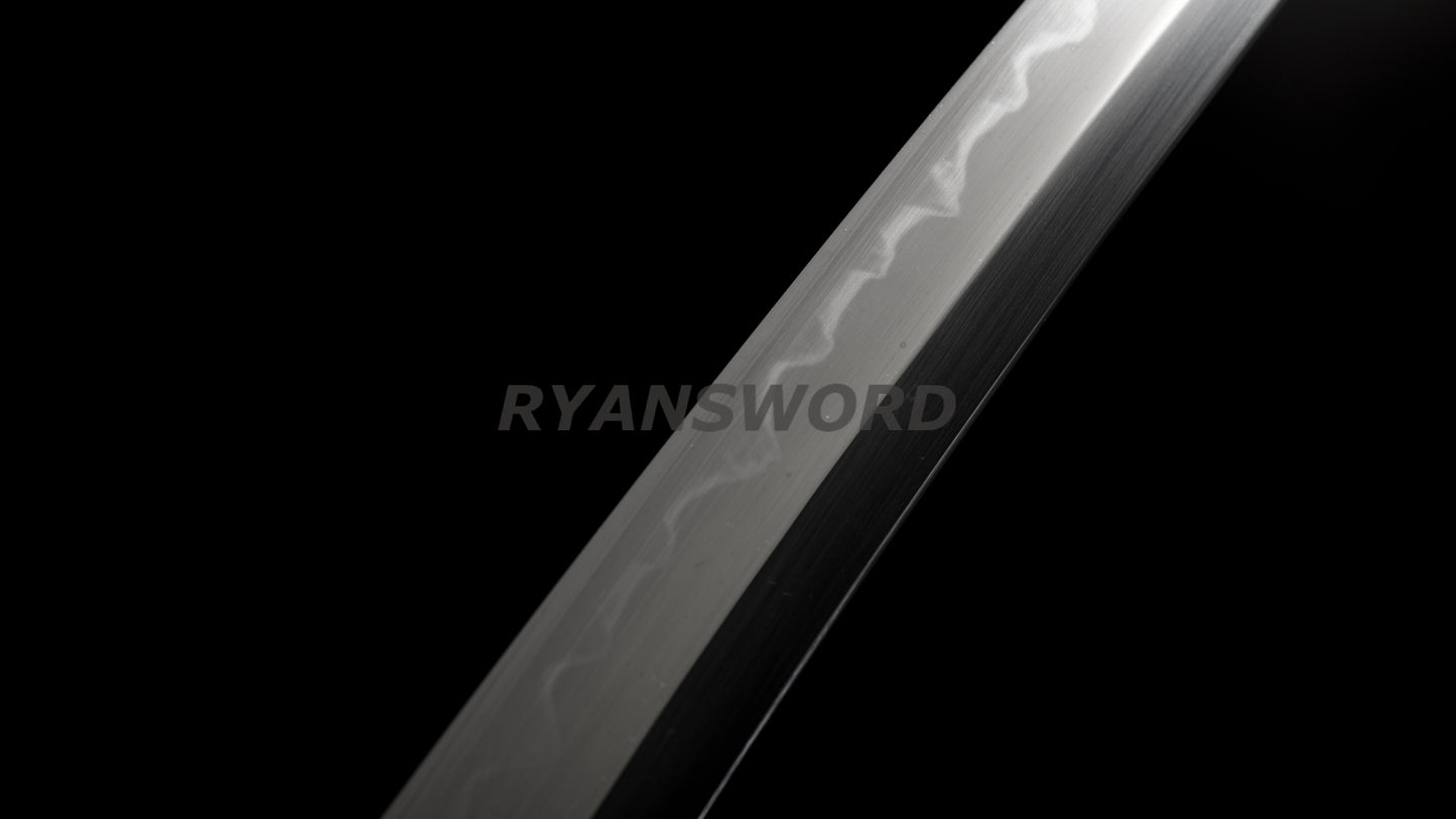 Tanto Japanese Short Sword 1095 High Carbon Steel Clay Tempered
