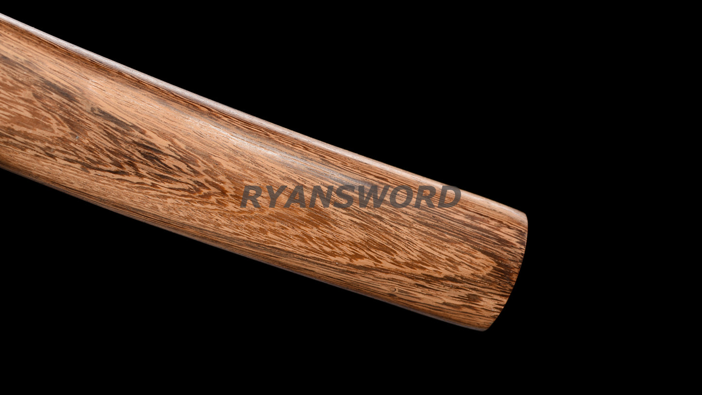 Tanto Japanese Short Sword 1095 High Carbon Steel Clay Tempered