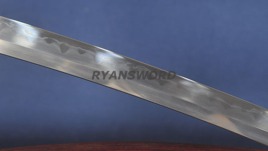 Tachi Clay Tempered Honsanmai Copper Fittings full tang sharp japanese