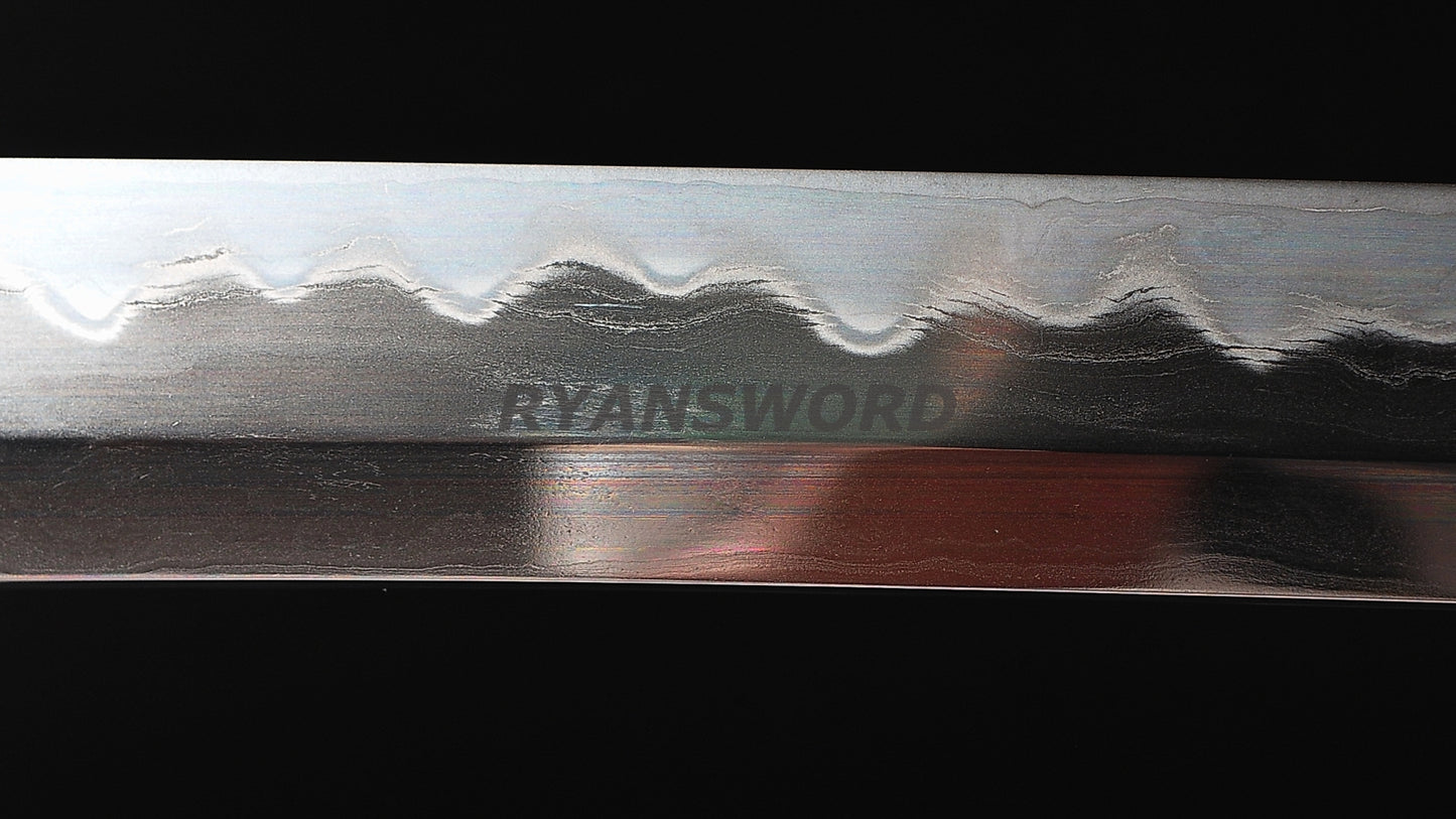 Shirasaya Katana Honsanmai Clay Tempered Traditional Polish full tang sharp