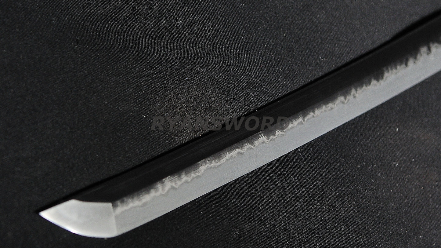 Tamahagane Shirasaya Katana Japanese Sword Clay Tempered Hand-Polished