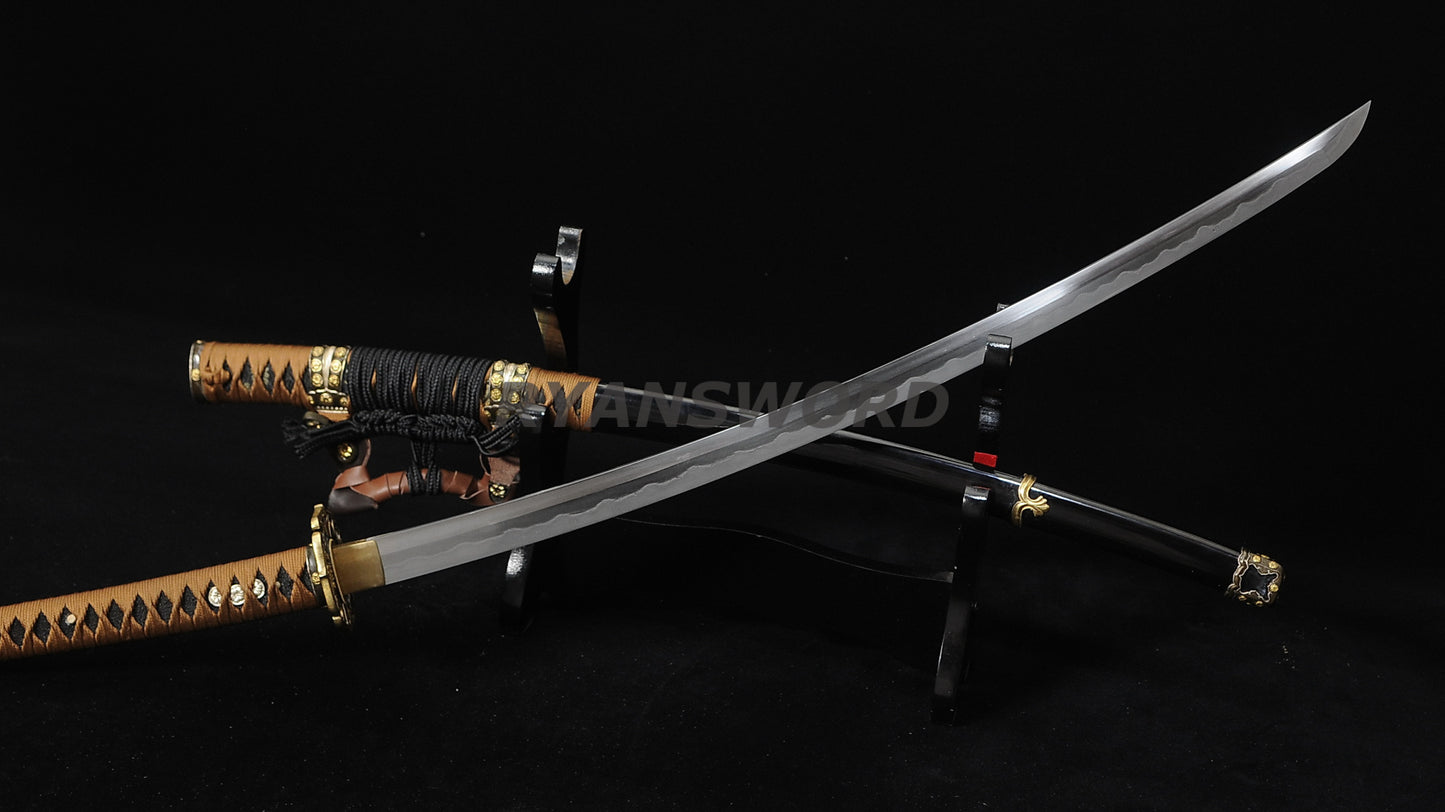 Tachi Honsanmai Cay Tempered Hazuya Polish full tang sharp