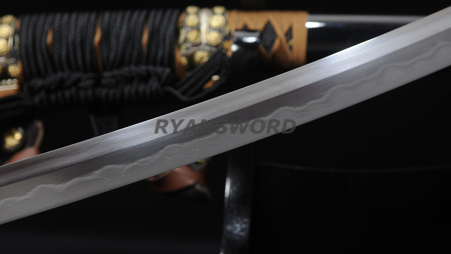 Tachi Honsanmai Cay Tempered Hazuya Polish full tang sharp
