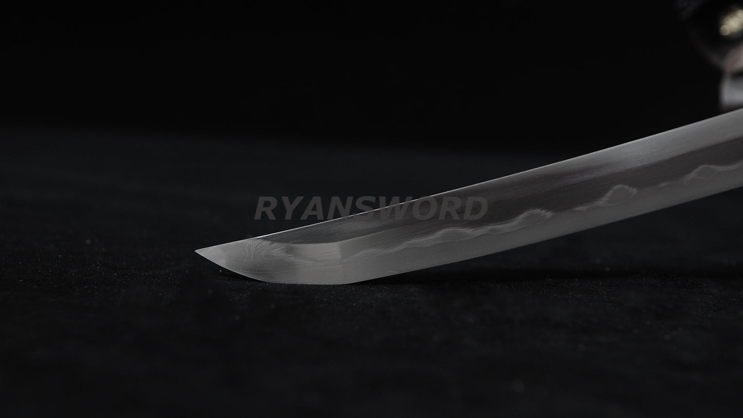 Tachi Honsanmai Cay Tempered Hazuya Polish full tang sharp