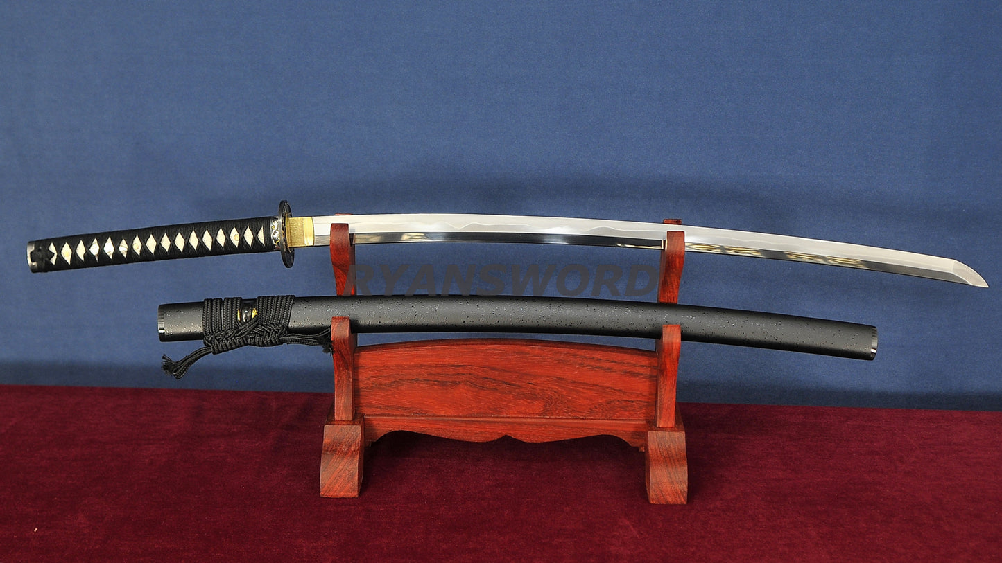 katana T10 Steel Clay Tempered High-End Polish top quality japanese sword