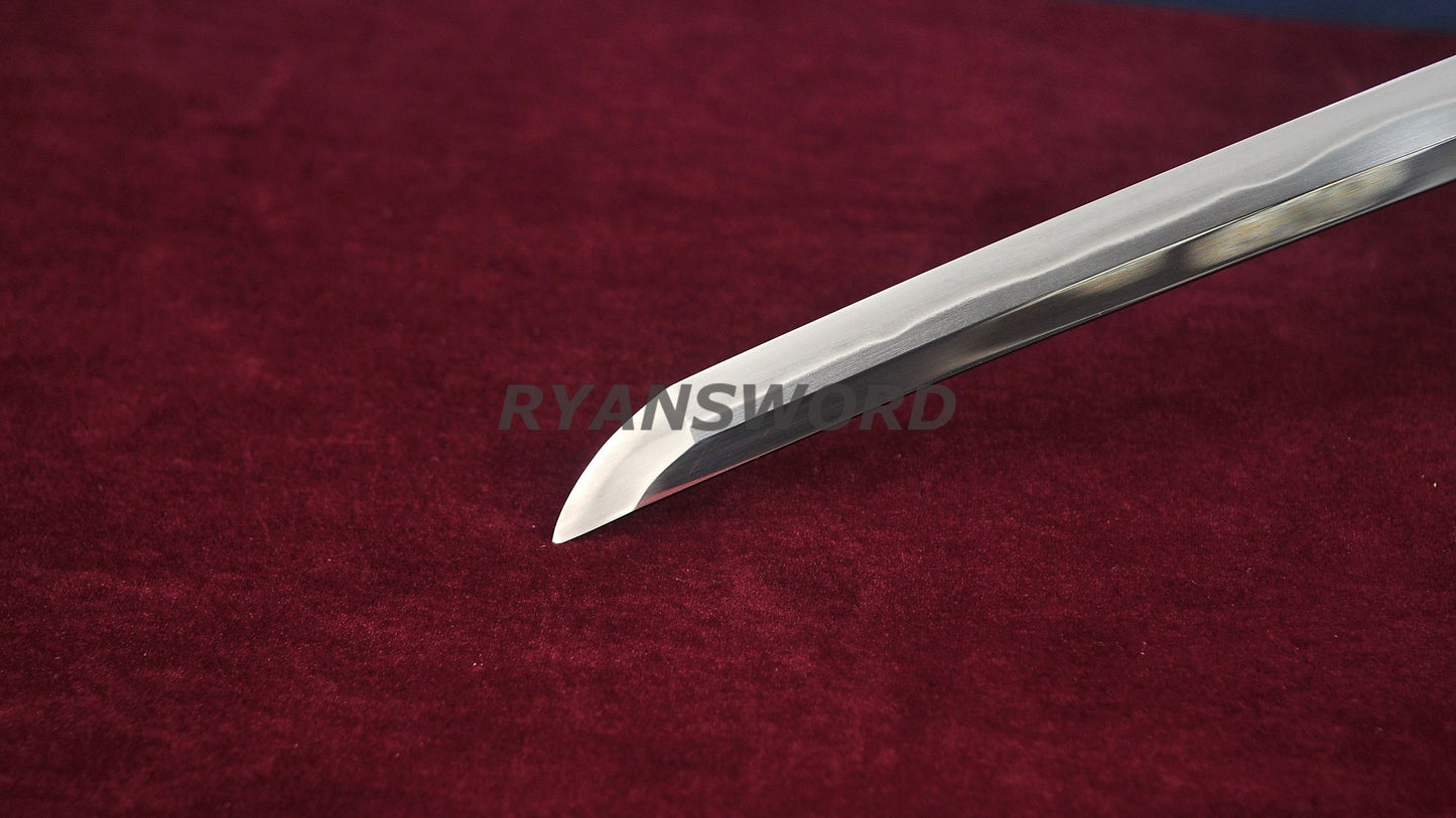 katana T10 Steel Clay Tempered High-End Polish top quality japanese sword