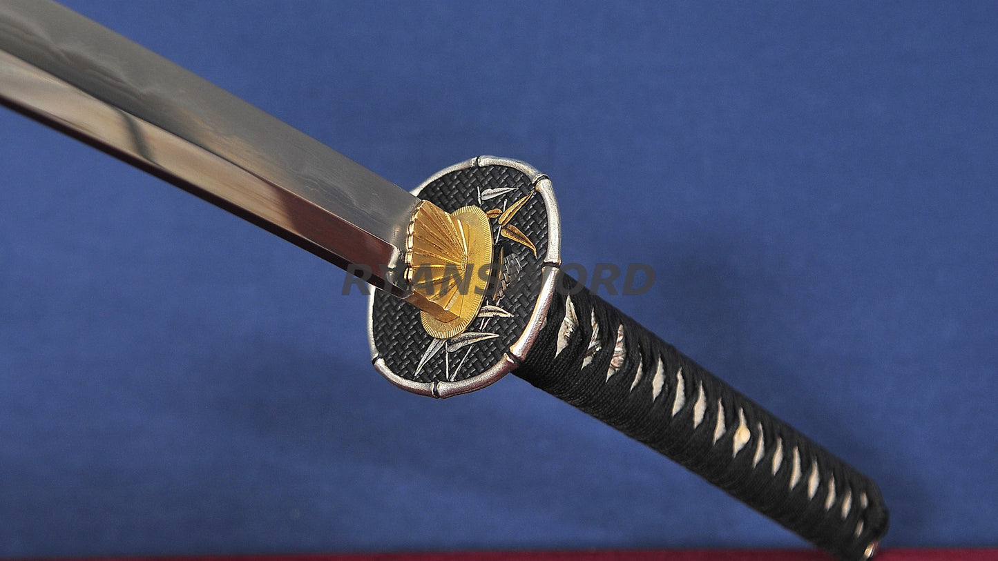 Katana Honsanmai Clay Tempered High-End Polish top quality sharp japanese sword