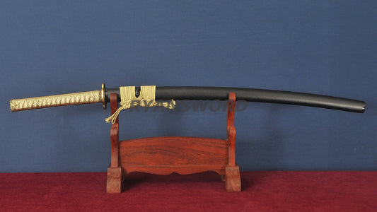 katana Honsanmai Clay Tempered Hazuya Polish Mantis Theme Fittings full tang