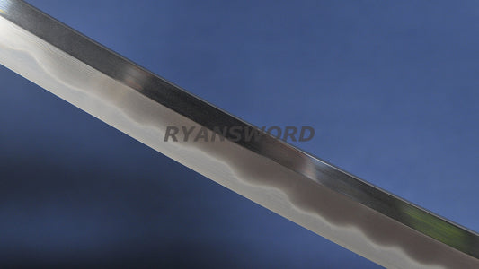 Tachi Folded High Carbon Steel Clay Tempered Hazuya Polish full tang Sharp