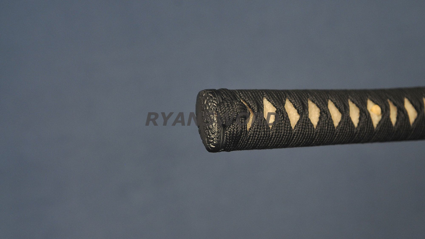 Katana 1095 high Carbon Steel Clay Tempered with Polish sharp full tang