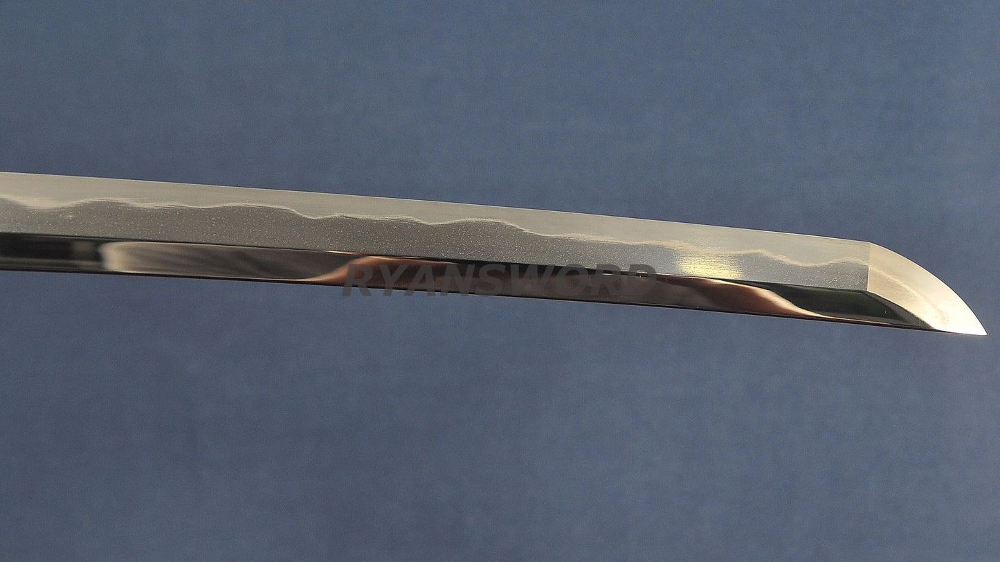 Katana 1095 high Carbon Steel Clay Tempered with Polish sharp full tang
