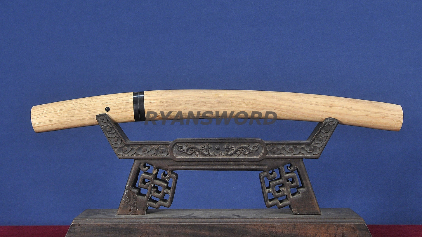 Tanto 1095 Steel Clay Tempered Traditional Polish battle ready sharp