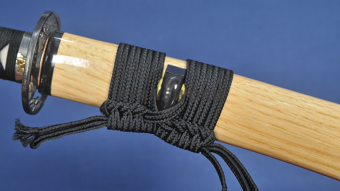 Osoraku Wakizashi Aikuchi Clay Tempered Hazuya Polish Sharp japanese swords