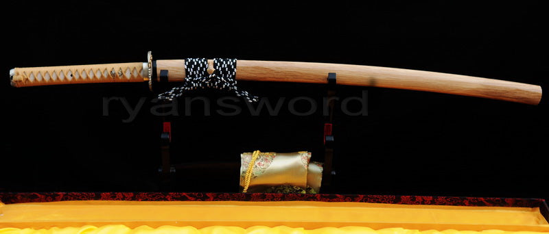 T10 Steel Clay Tempered Katana japanese sword for samurai battle ready top quality