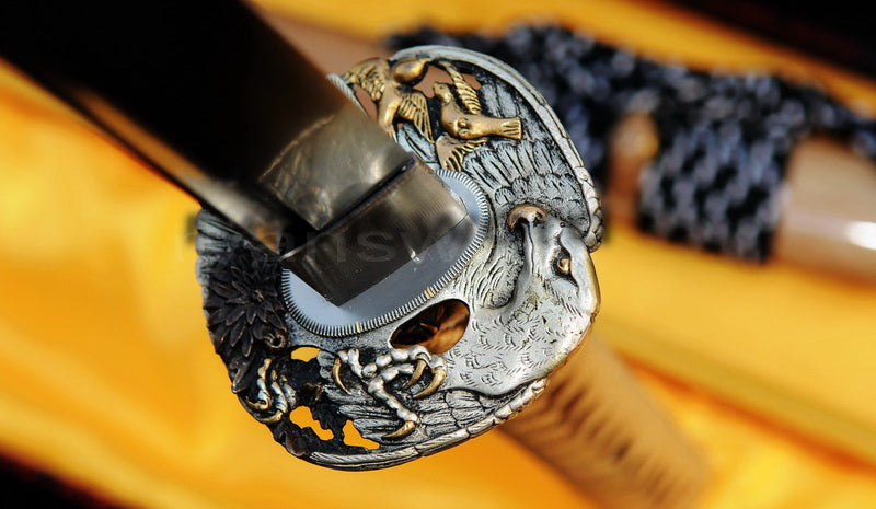 T10 Steel Clay Tempered Katana japanese sword for samurai battle ready top quality