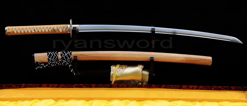 T10 Steel Clay Tempered Katana japanese sword for samurai battle ready top quality