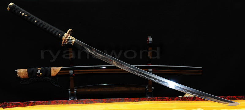 T10 Steel Clay Tempered Katana japanese sword for samurai battle ready top quality