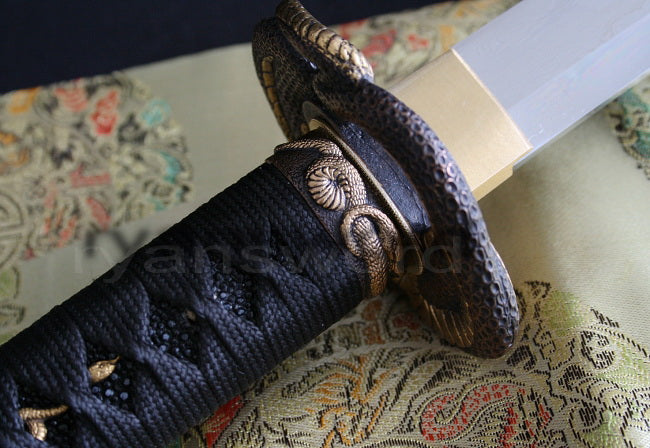 T10 Steel Clay Tempered Katana japanese sword for samurai battle ready top quality